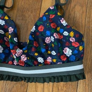 The Upside activewear floral leggings and bra set